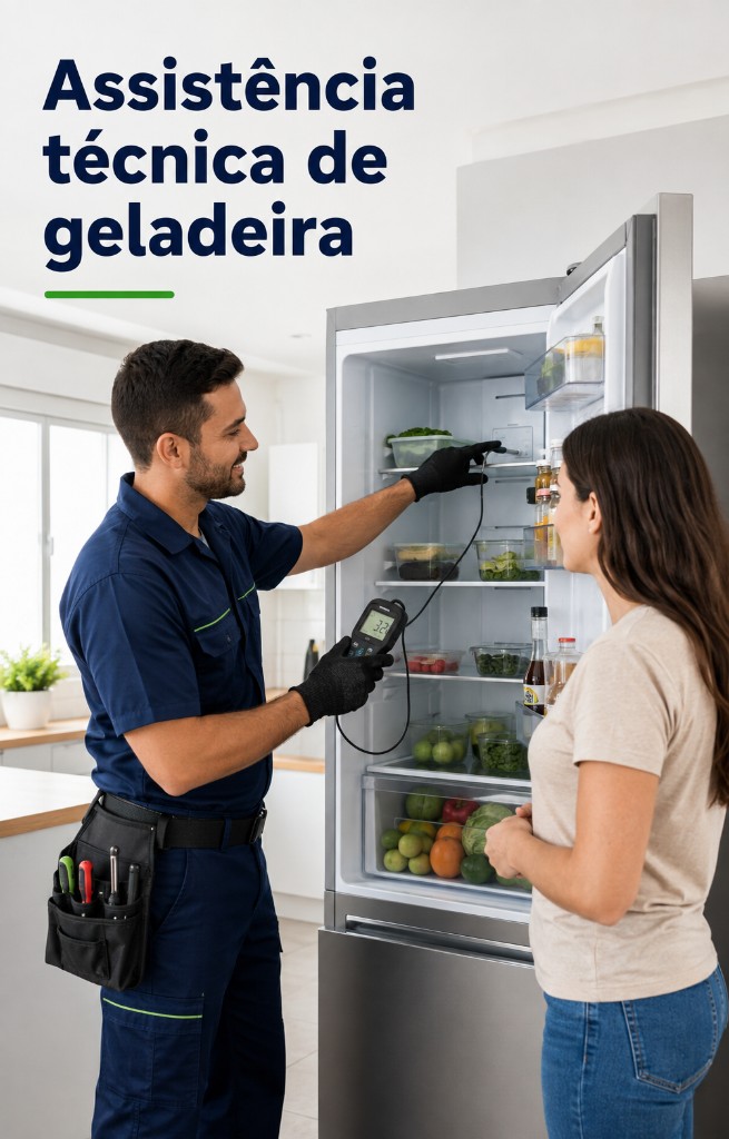 Assistência técnica de geladeira